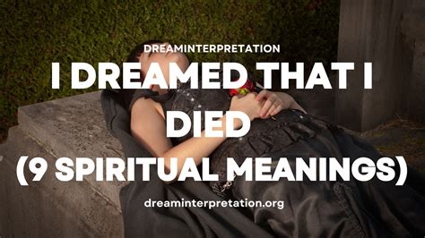 Dreamed i died. Things To Know About Dreamed i died. 